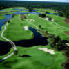 Aerial view from Thistle Golf Club