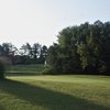 A view of the clubhouse at Pine Brook Country Club