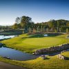 A view of hole #18 at Cummings Cove Golf & Country Club.