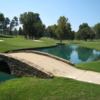 A view over the bridge of hole #13 at Gaston Country Club.