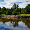 A view of a green at River Run Golf & Country Club.