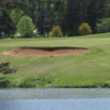A view of hole #2 at Roxboro Country Club.