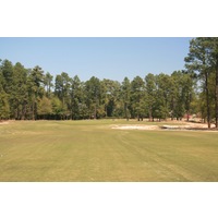 In most cases the fairways, such as the par-4 second, were widened during the restoration of Pinehurst No. 2. 